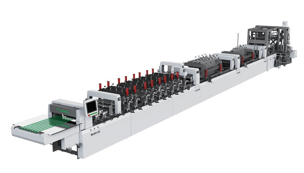 High Speed Standing Pouch With Zipper Making Machine