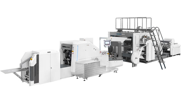 Paper Bag Making Machine With Flat Handle