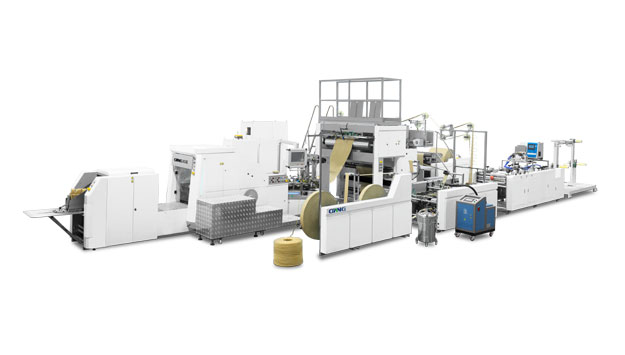 Paper Bag With Handle Making Machine