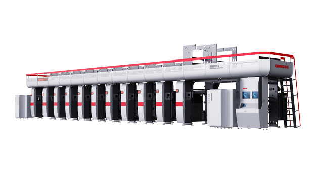Honor 3.5 Els 350m/Min Water Base Ink Rotogravure Printing Machine