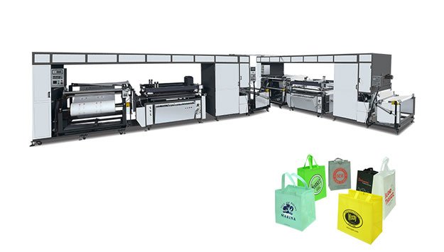 Two Color Non Woven Screen Printing Machine