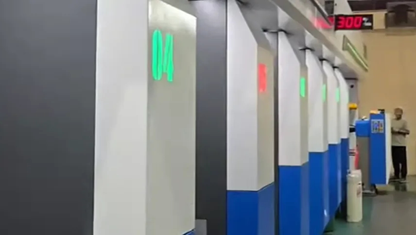 Customer's Busy Production Workshop