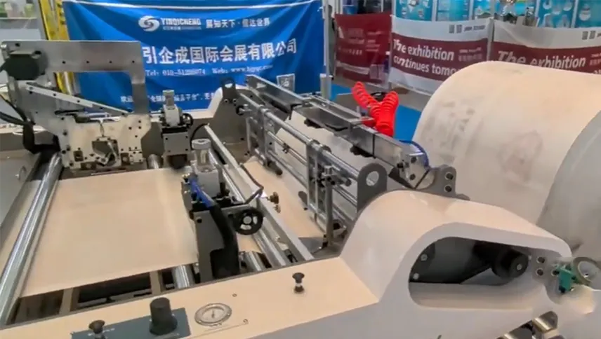 Explore the OUNUO 18 Leader Non-Woven Bag Making Machine at Our ALL Pack Indonesia Live Demo