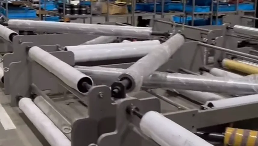 Gravure Printing Machine Parts Assembly Workshop