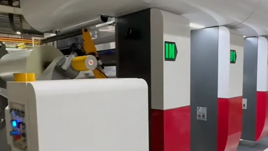 Gravure Printing Machine Test Run Completed