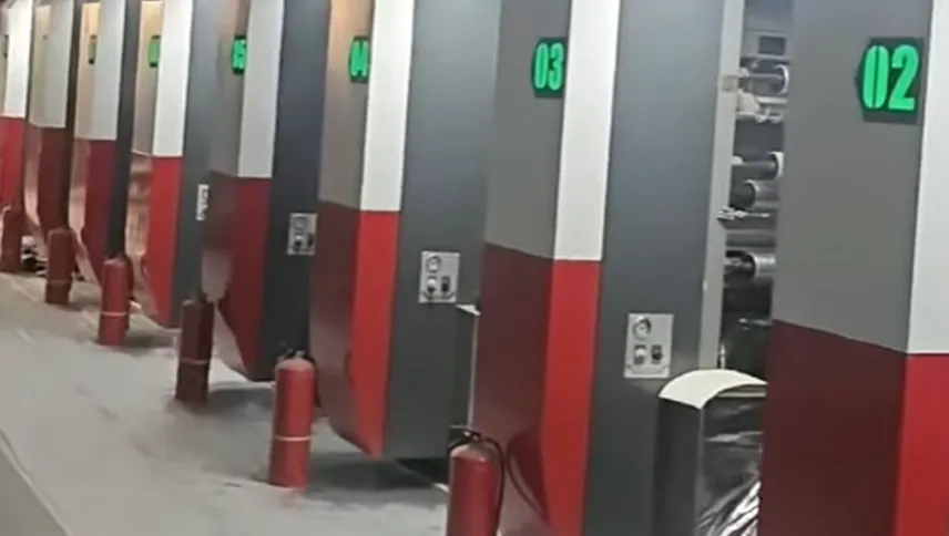 OAYNG ROTOGRAVURE PRINTING MACHINE