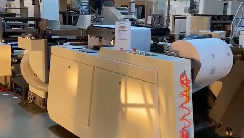 OUNUO 16 Model B Paper Bag Making Machine with Window