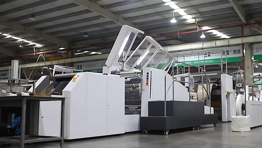 OUNUO A220 Intelligent Paper Bag Making Machine With Twisted Handle