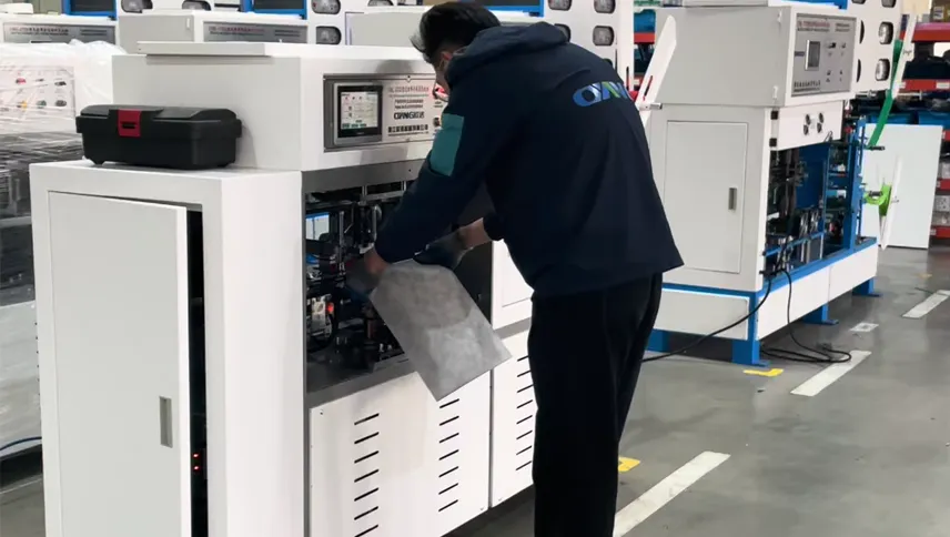 OUNUO Automatic Loop Punching Machine