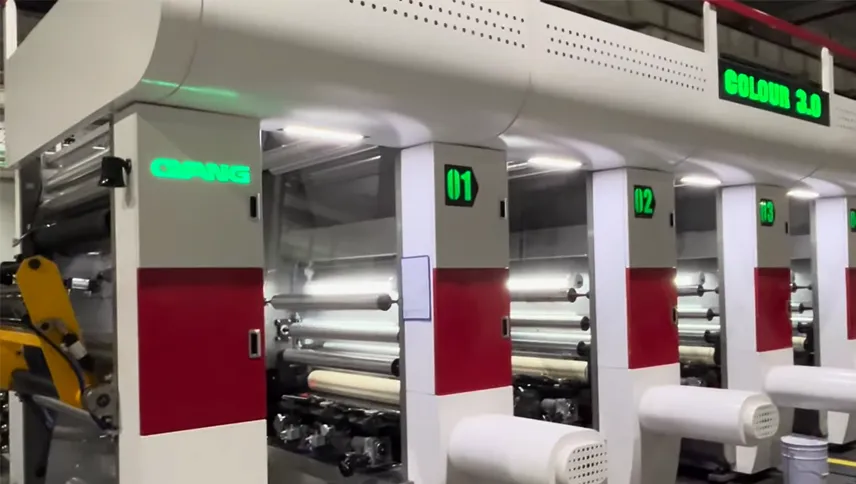 OUNUO Color 3.0 Rotogravure Printing Machine