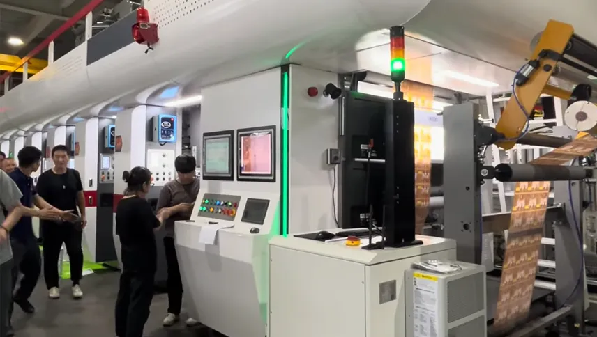 OUNUO Honor4.0 10-Color Gravure Printing Press