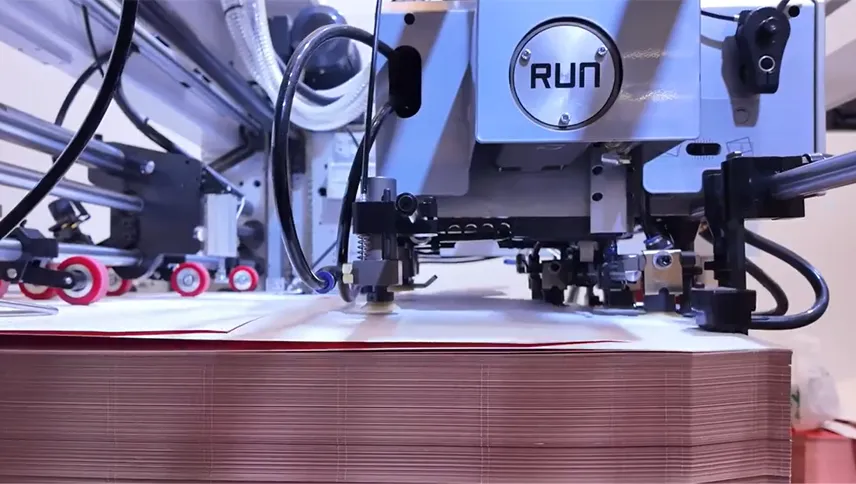 OUNUO Single-Sheet Premium Paper Bag Machine (for White Cardboard)