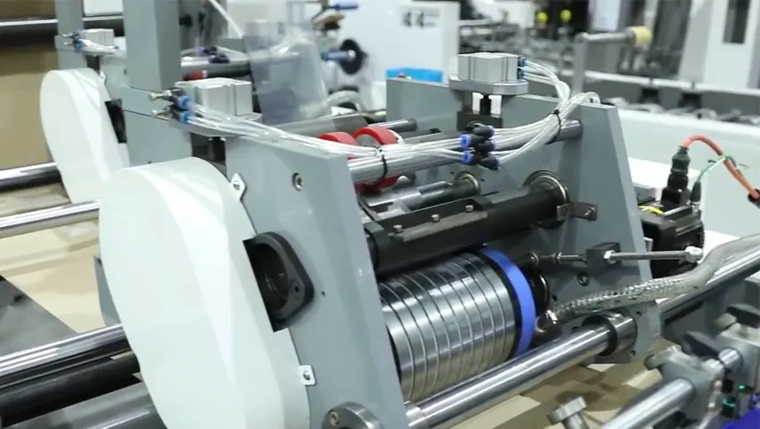 OUNUO SOS Paper Bag Machinewith Window Punching Online