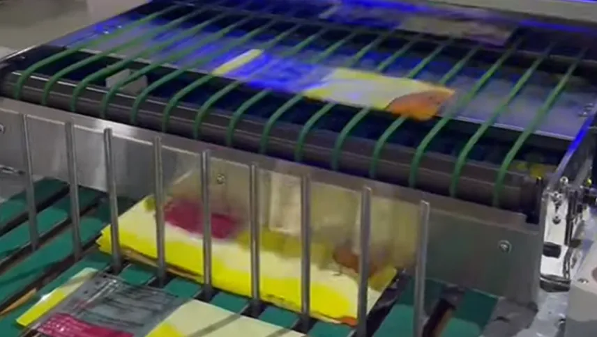 OUNUO Three Side Seal Zipper Bag Making Machine