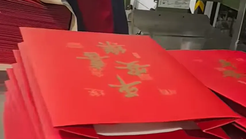 Paper Bag Machine for High Grade White Cardboard