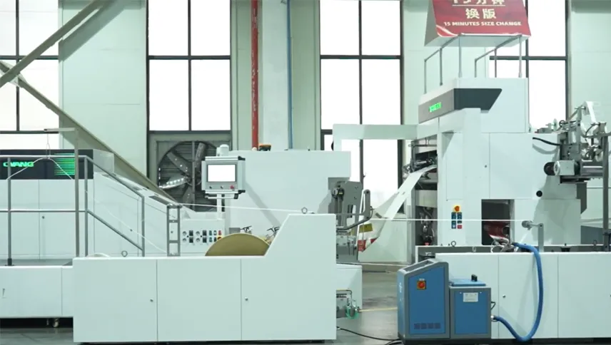 Paper Bag Machine Model 18S 400 Fully Servo-Driven